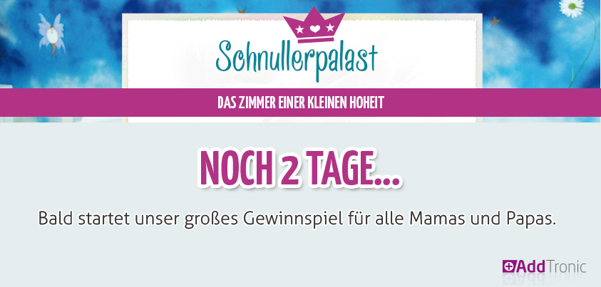 Gewinnspiel-Ankündigung